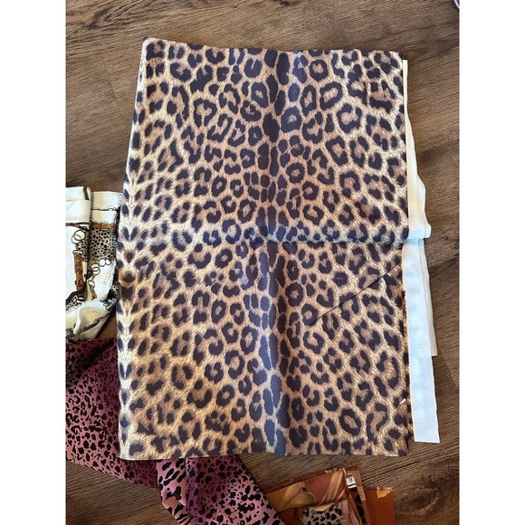 Jungle‎ Animal Border Print Fabric Printmaker International Giraffe Leopard - Picture 6 of 9